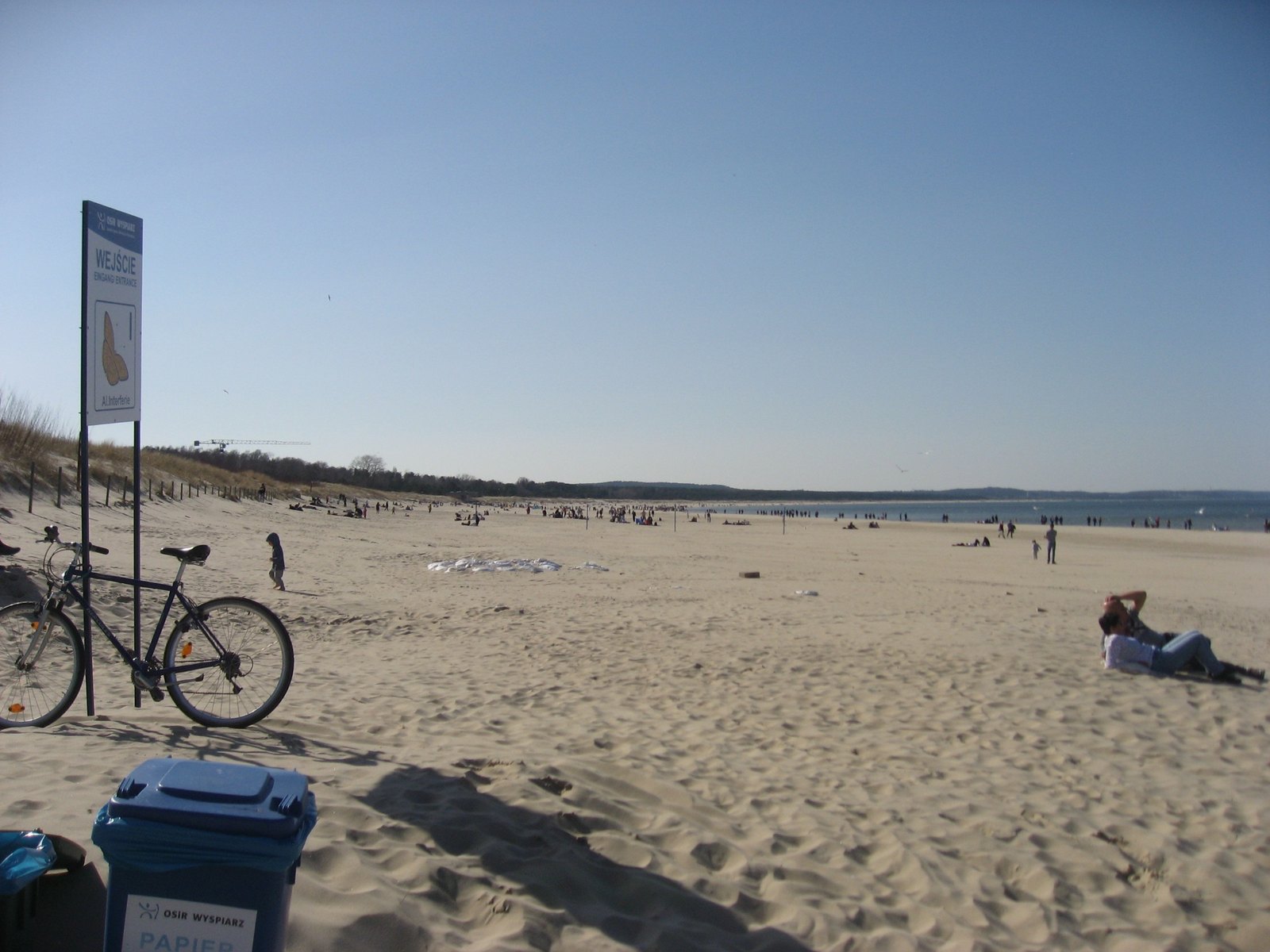 Drei Kronen Swinemünde beach_entry